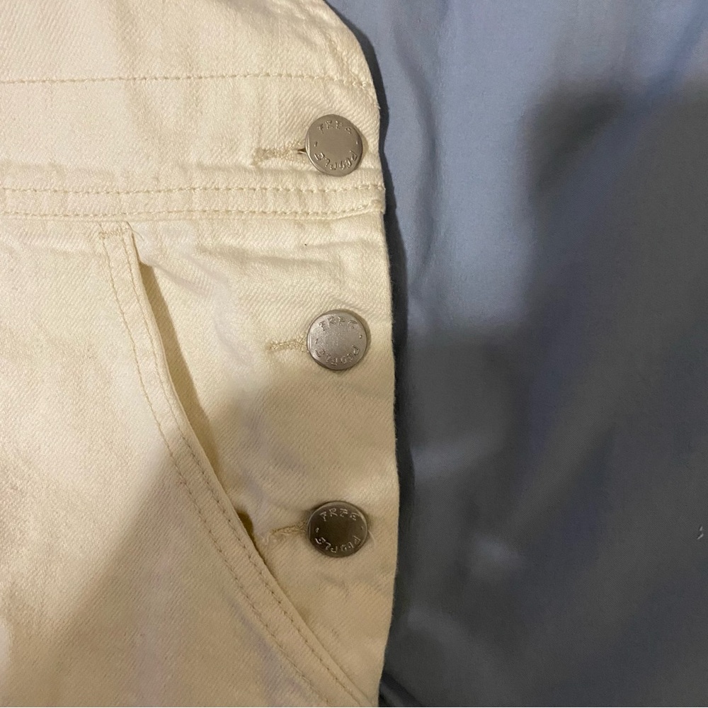 Free People White overall skirt! - Picture 11 of 11